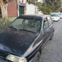 پراید مدل ۸۴ به رنگ مشکی شاسی ها پلمپ