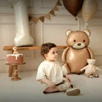 فروشگاه تم تولد و لوازم تولد رنگین کمان بادکنک