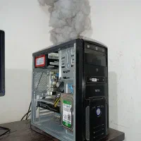کیس گیمینگ core i5 با رام 12 و گرافیک RX