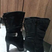 چکمه زنانه در حد نو|کیف، کفش، کمربند|تبریز, |دیوار