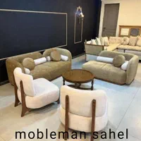 مبل کبریل پینترسی هفت نفر پارچه وارداتی نانو شرکتی|مبلمان خانگی و میز عسلی|نظرآباد, رسالت|دیوار