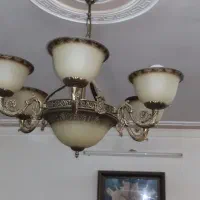 لوستر برنزی|لوستر و چراغ آویز|محمدشهر, محمدشهر|دیوار