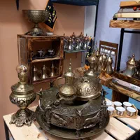 منقل آنتیک پنج کاره ذغالی برقی جهت دله عربی|کلکسیون اشیاء عتیقه|آبادان, |دیوار