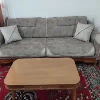 مبل چستر ۸نفره با میزعسلی جلومبلی نو استفاده نشده