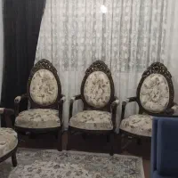 مبل با چوب گردو