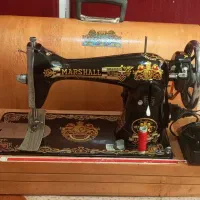 دو عدد چرخ خیاطی برقی و دستی