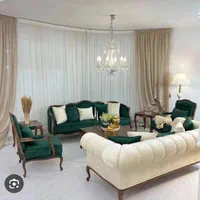 مبل چوب راش کویین مرقوب تولیدی مهر