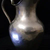 پارچ ورشو مهر دار سنگین و محکم یادگاری از قدیم|کلکسیون اشیاء عتیقه|کوهدشت, |دیوار