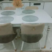 میز نهار ناهار خوری ۶ نفره با شش صندلی