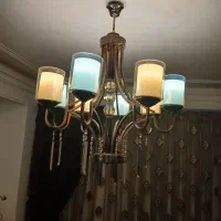 لوستر هشت شاخه 4800000|لوستر و چراغ آویز|تبریز, |دیوار