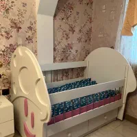 تخت کودک گهواره شو|تخت و صندلی بچه|رشت, دیلمان|دیوار