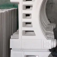 نرده جدول دور باغچه،نما،موزاییک نانو