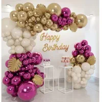 بادکنک آرایی و اجاره شمعدان کریستالی ۵شاخه