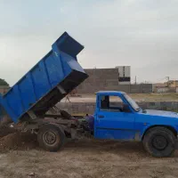 حمل شن ماسه گراویه خاک نخاله نیسان کمپرسی