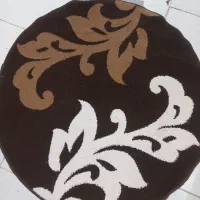 فرش دایره سالم تمیز نخ