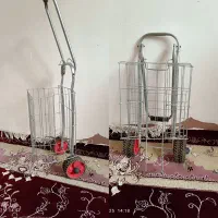 چرخ خرید و چهارپایه