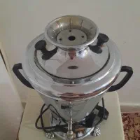 سماور برقی قدیمی مارک معروف پلان۱۰۰۰وات سالم|سماور، چای‌ساز، قهوه‌ساز|ورامین, ورامین|دیوار