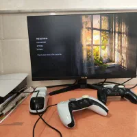 ps5 به همراه مانیتور