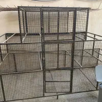 قفس سه طبقه|لوازم جانبی حیوانات|چابهار, |دیوار