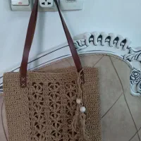 کیف مکرومه، کیف و کلاه رافیا