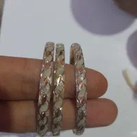 النگوی نقره مشابه طلاخیلی زیبا