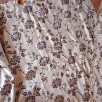 پرده طرح دار طوسی