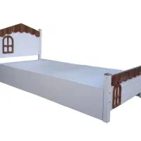 تخت و ویترین مدل کلبه کودک فروش یکجا