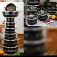 سرویس قابلمه 14 پارچه گرانیتی هلنا نو نو|ظروف پخت‌وپز|مریوان, |دیوار