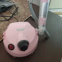 سوهان برقی و دستگاه یووی همراه بالشتک ناخن|آرایشی، بهداشتی، درمانی|شیراز, شیشه‌گری|دیوار
