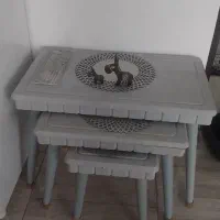 جلومبلی و عسلی|مبلمان خانگی و میز عسلی|رشت, کوی فکوری|دیوار