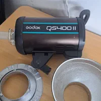 دو عدد فلاش Godox QS400 II|دوربین عکاسی و فیلم‌برداری|مشهد, نرگس (شهرک غرب)|دیوار