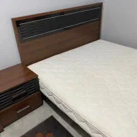 سرویس خواب دونفره مارک سنا چوب|تخت و سرویس خواب|شاهین‌شهر, عطار|دیوار