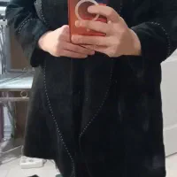 مانتو کتی  مخمل پاییزه سایز ۴۶ و۴۸ و۵۰و۵۲