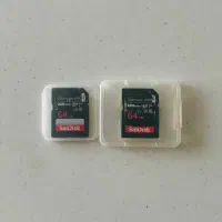 ۲عدد رم ۶۴ سرعت ۲۰۰ SanDisk