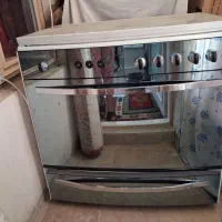 اجاق گاز 5شعله طرح فر کاملا سالم
