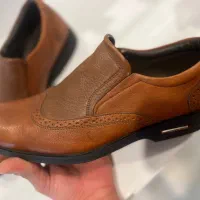 کفش چرم مردانه تمام چرم سایز ۴۰