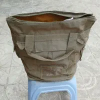 ساک سربازی.برزنت ضد اب زیپ دار