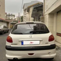 ۲۰۶ مدل ۸۸ فرانسه|خودرو سواری و وانت|رشت, چله خانه|دیوار