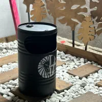 سطل زباله فانتزی بشکه ای - فلزی|کافی‌شاپ و رستوران|هشتگرد, شهرک اداری|دیوار