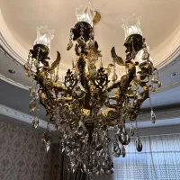 لوستر برنزی ۸ شاخه فرشته