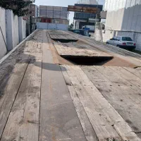 تریلی کفی رولکش.سه محور|خودرو سنگین|قائمشهر, |دیوار