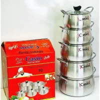 سرویس قابلمه‌ ۱۰و ۱۴ پارچه (اکبند)