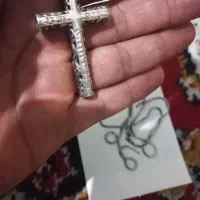 گردنبند صلیب نقره|جواهرات|جهرم, |دیوار