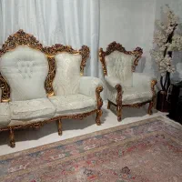 مبل هفت نفره استیل تمییز  و نو