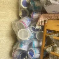 قوطی خالی شیر خشک