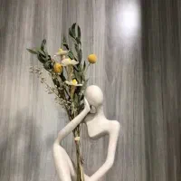 مجسمه مرد متفکر|مجسمه، تندیس، ماکت|نجف‌آباد, منتظری جنوبی|دیوار