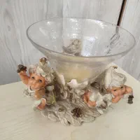 مجسمه زن    کشکول آویز  3تای    شکلات خوری فرشته|مجسمه، تندیس، ماکت|ری, منصوریه منگل|دیوار