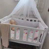 تخت گهواره شو نوزادی|تخت و سرویس خواب|سقز, |دیوار