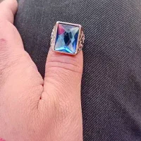 انگشتر سنگ توپاز