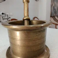 هاون برنجی ۵۰ساله.شش کیلو نیم